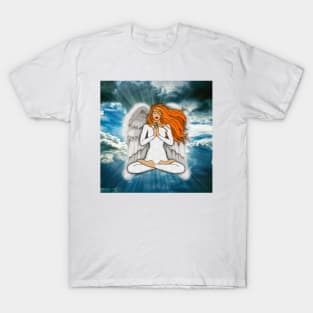 Woman Guardian Angel T-Shirt